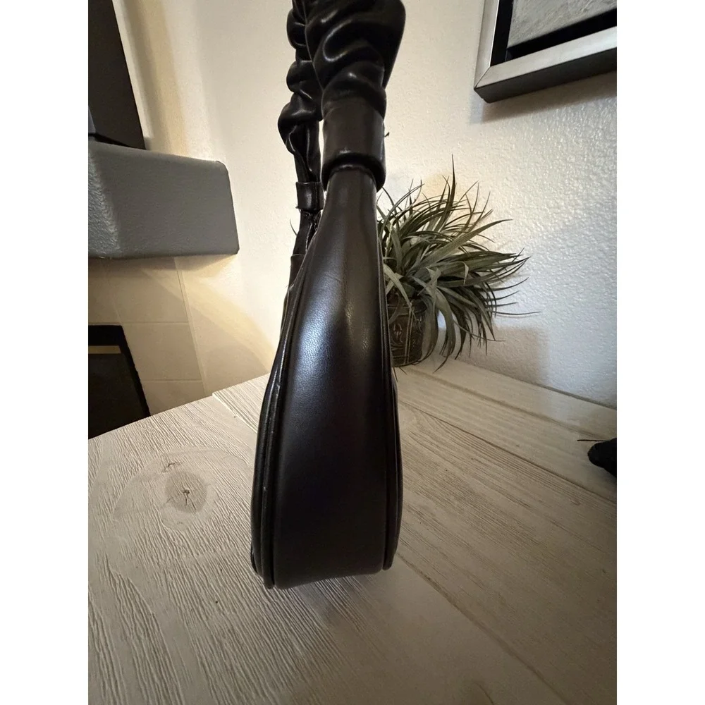 JW PEI Gabbi Ruched Mini Hobo Shoulder Bag BLACK Nordstrom Y2K 90s Style Chic